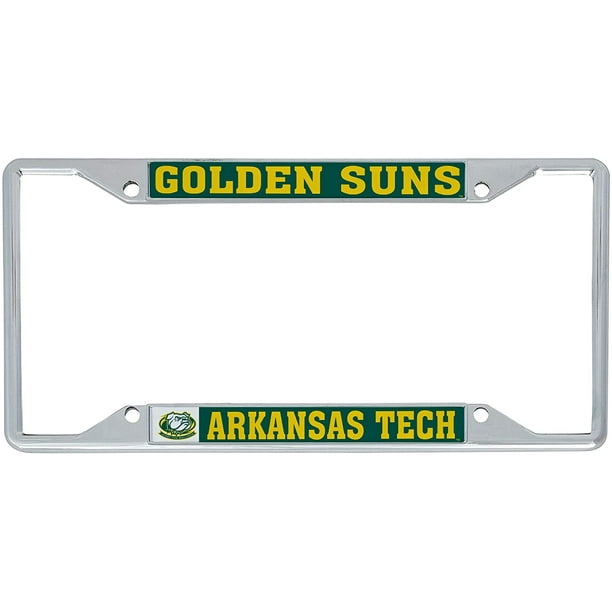 Mascot Desert Cactus Arkansas Tech University Wonder Boys Golden Suns NCAA Metal License Plate Frame for Front or Back of Car Officially Licensed Mascot Desert Cactus Arkansas Tech University Wonder Boys Golden Suns NCAA Metal License Plate Frame for Front or Back of Car Officially Licensed